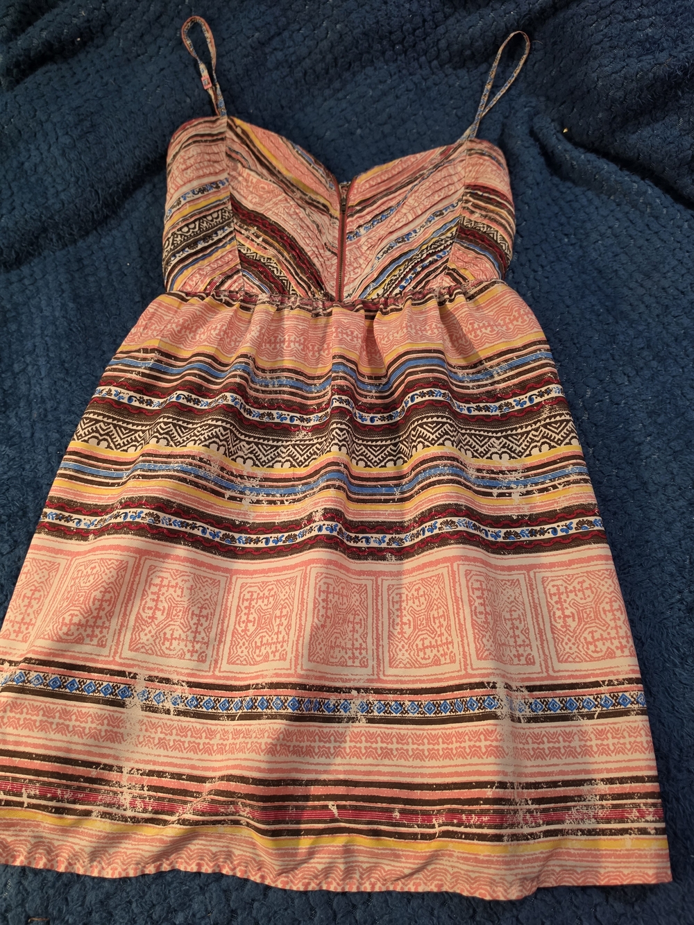 Roxy Pink Multicolor Striped